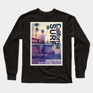 Surf way lifestyle waves california north orange county Long Sleeve T-Shirt